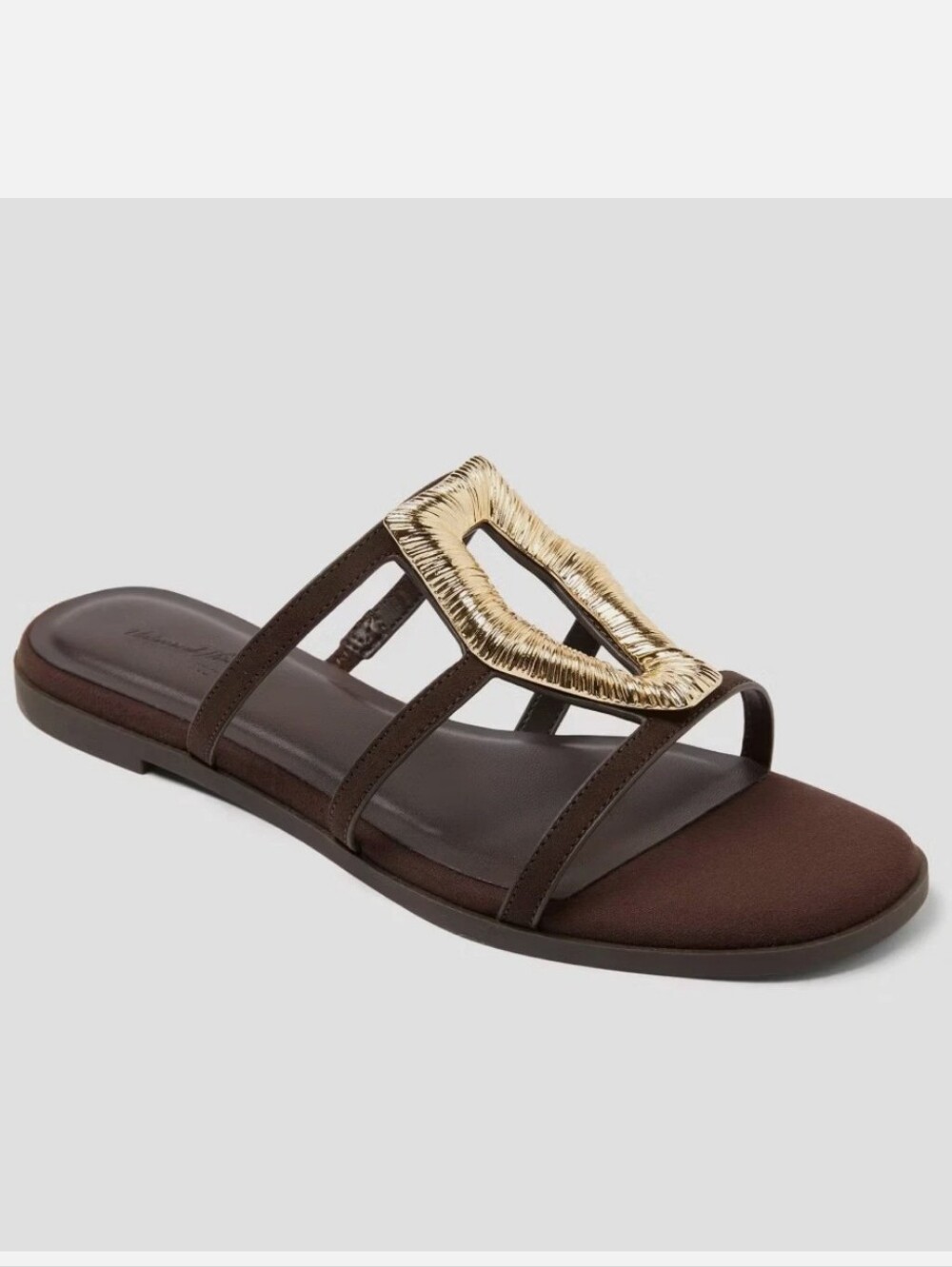 Universal Thread Willow Sandals with Memory Foam Insole -Chocolate